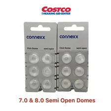 Costco 2.0 - 7.0 & 8.0 Semi Open Click Domes RIC Models- 2 Pack  10670790