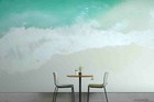 3D Sea Beach Watercolor Self-adhesive Removeable Wallpaper Wall Mural 1962