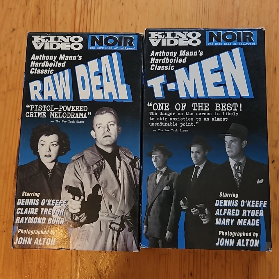 Hitchcock VHS Lot 10 B&W Sabotage Psycho Vertigo Suspicion Film Noir Woody Allen - Image 4 of 4