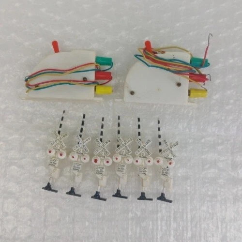 Vintage Model Railroad Switch Control Box Made in Italy Lever Used with wires +. - Image 2 of 4