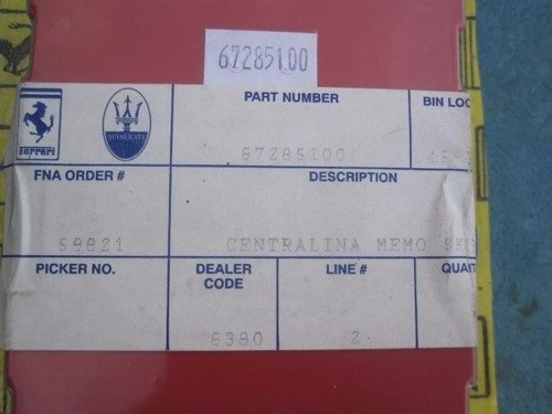 Control de ahorro de revestimiento de ordenador asiento Ferrari 575M - Imagen 2 de 3