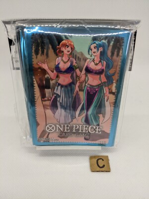 Nami & Vivi 70 Sleeves 2024 One Piece Card Game Official Limited