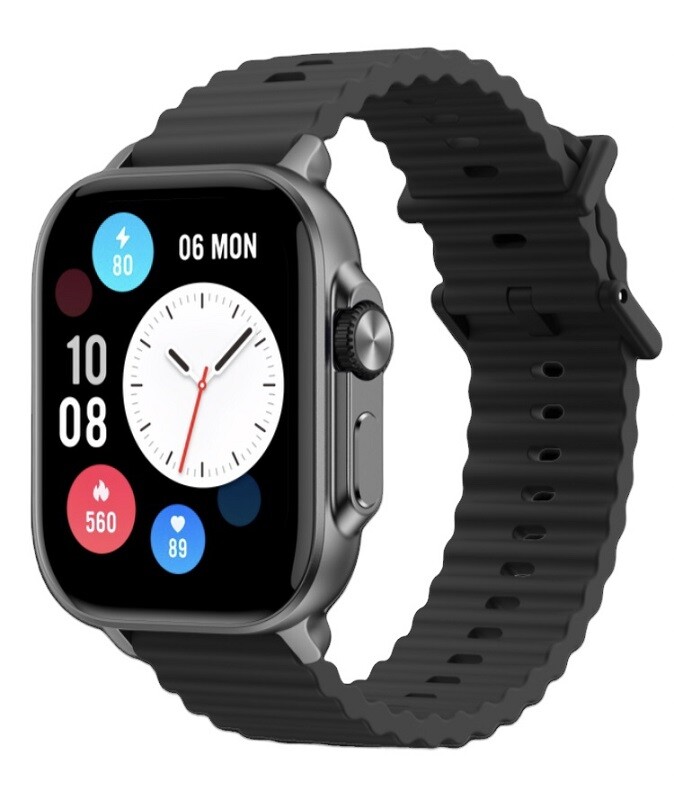 Orologio Smartwatch JM SMART CUBE 100 Sport Nero Chiamata Vocale