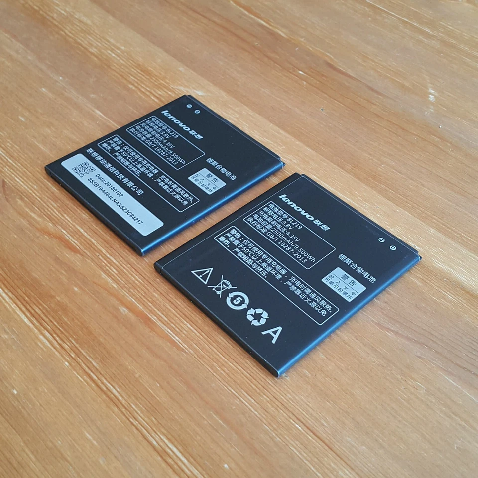 Batería BL219 GENUINA para LENOVO A850+ A880 A890 A916 2500mAh - ¡Vendedor local! Foto 3 de 4