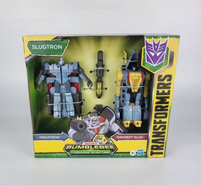 Transformers - Cyberverse Adventures - Megatron + Dinobot Slug - Slugtron - neu