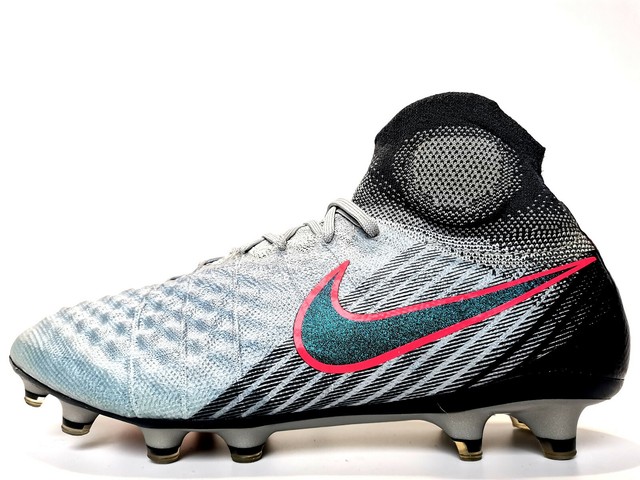 Nike Magista Opus II FG ACC Soccer Cleats Black Red Mens