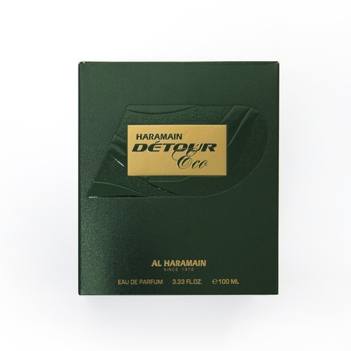 Al Haramain Detour Eco 100ml EDP - Salvia sclarea, lavanda, pralina e agar - Foto 3 di 4