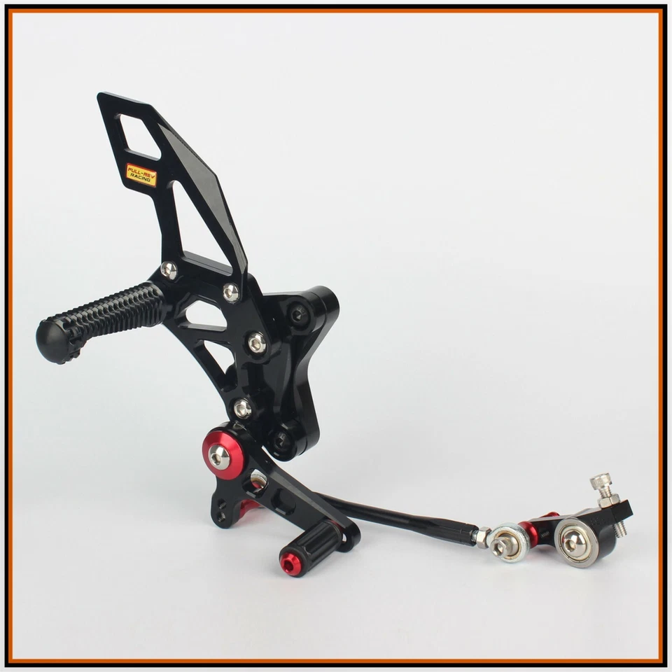 Per 2008-2013 Ducati 848 / 848 EVO Pedane Arretrate Regolabili Rearsets Pedal Foto 2 de 4
