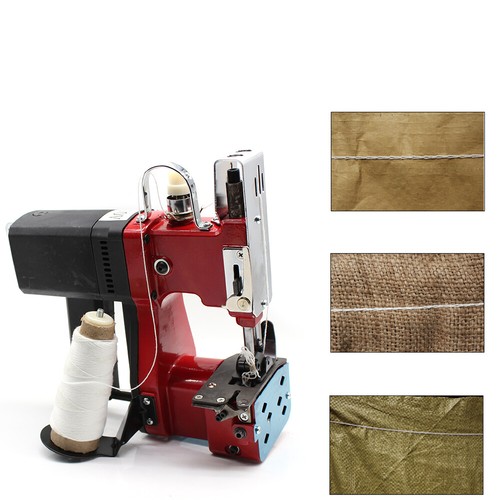 macchina da cucire elettrica industriale portatile usa cucitura borsa 15000 giri/min - Foto 2 di 13