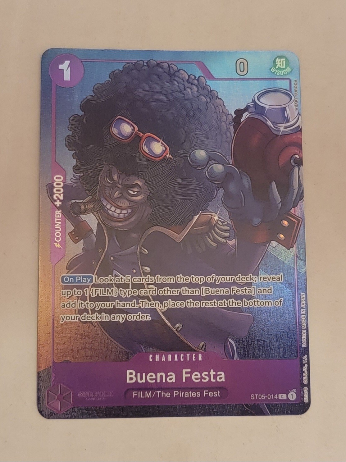 One Piece Buena Festa Alternate Art Premium Card Collection NM ST05-014
