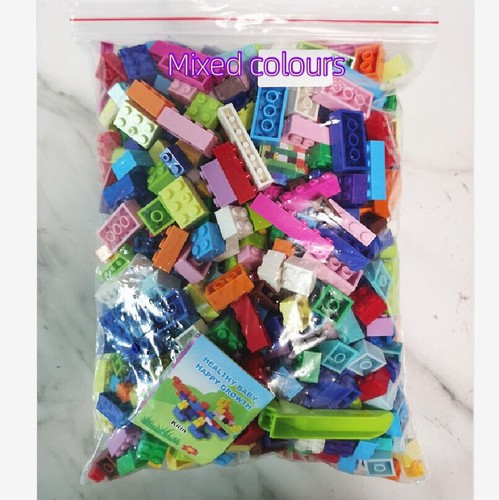 Bulk Building Blocks Large bricks 17 Single colour 260g Free assembly Compatible - Picture 14 of 30