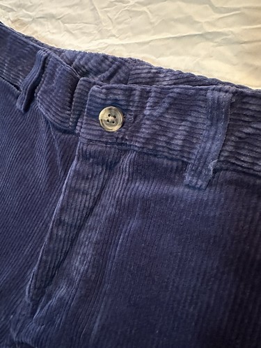 New Polo Ralph Lauren Boy’s Straight Fit Cotton Corduroy Pants - Navy - Size 12 - Picture 6 of 12