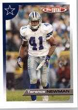 2005 Topps Total #4 Terence Newman - Dallas Cowboys