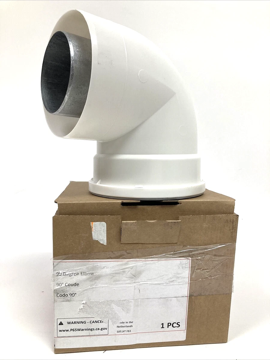 Rinnai ubbink 224063 Non-Condensing Vent Pipe | Elbow (90°) New in Box |  eBay