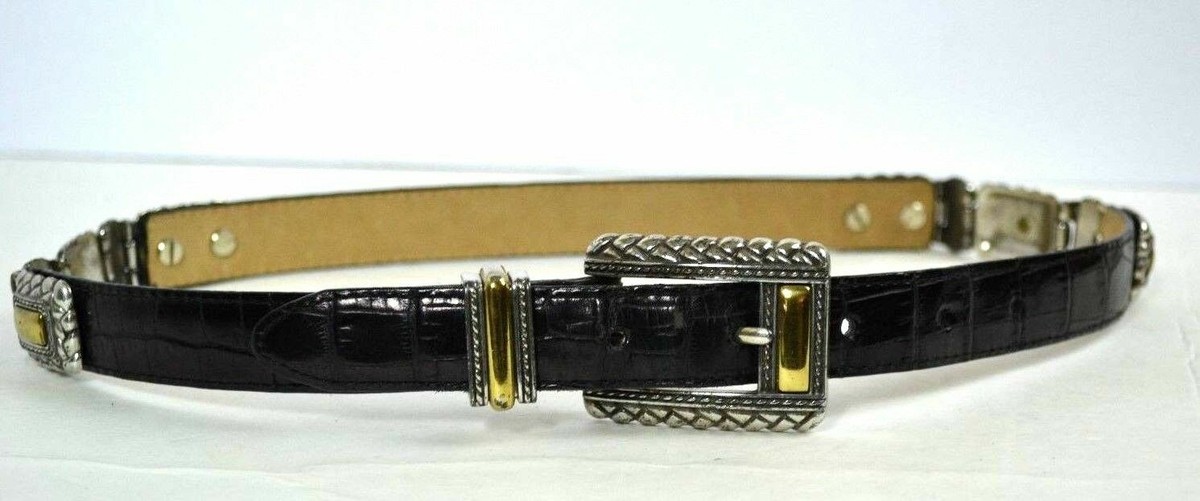 BRIGHTON BLACK GENUINE LEATHER WOMEN display picture 2