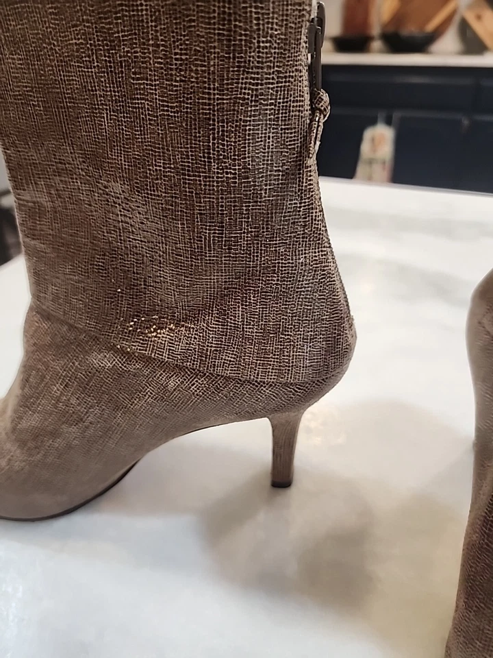 STUART WEITZMAN КОРИЧНЕВЫЙ ТОН БОТИНОК РАЗМЕР 7,5 ОТЛИЧНОМ СОСТОЯНИИ - Изображение 4 из 4