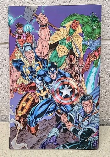 Heroes Reborn TPB First Printing 1996 Marvel Comics Signed Brett Booth - Picture 4 of 6