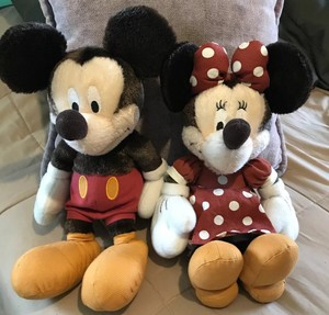 brown mickey mouse stuffed animal