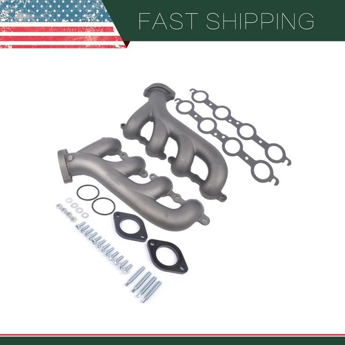 LS Swap Cast Iron Manifold flange w/ Gasket for Chevy LS1 LS2 LS3 4.8 5.3 6.0L - Picture 3 of 12