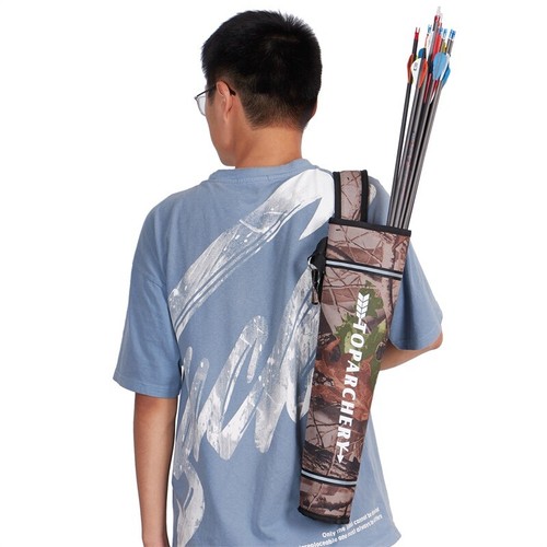 Kids Youth Back Arrow Quiver Lightweight Arrow Holder Case for Archery Practice - Imagen 3 de 42
