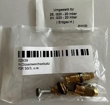 Düsensatz Gasheizautomat Vaillant, Seppelfricke  Oranier H-Gas