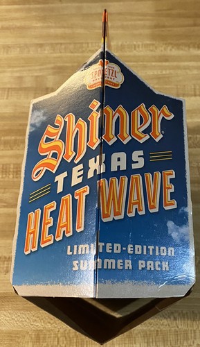 Shiner Heat Wave Beer Carton - Picture 3 of 3
