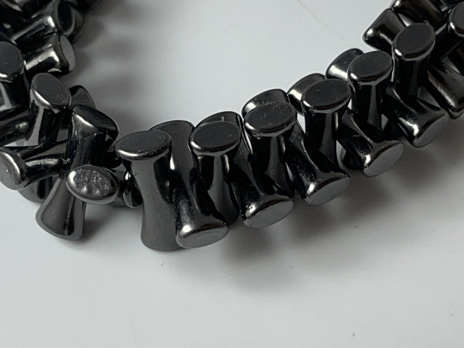 J. Crew Interlocking Link Hematite? Black Metatll… - image 7