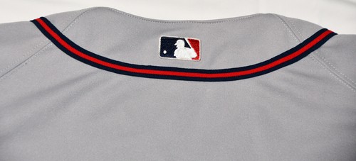 Russell Athletic AUTHENTIC 1990s Atlanta Braves Away Gray Jersey 52 - 2XL - XXL - Picture 14 of 17