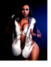 WWE Renee Michelle 8X10 autograph PHOTO (Drake Maverick wife) 24/7 Champion HOT