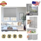 <!--F#f_0-->Light Filtering Gray Mini Blinds - Durable 43.5