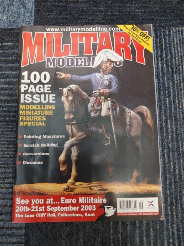 Military Modelling Magazine August 2003. Euro Militaire. In Excellent Condition. - Picture 1 of 1