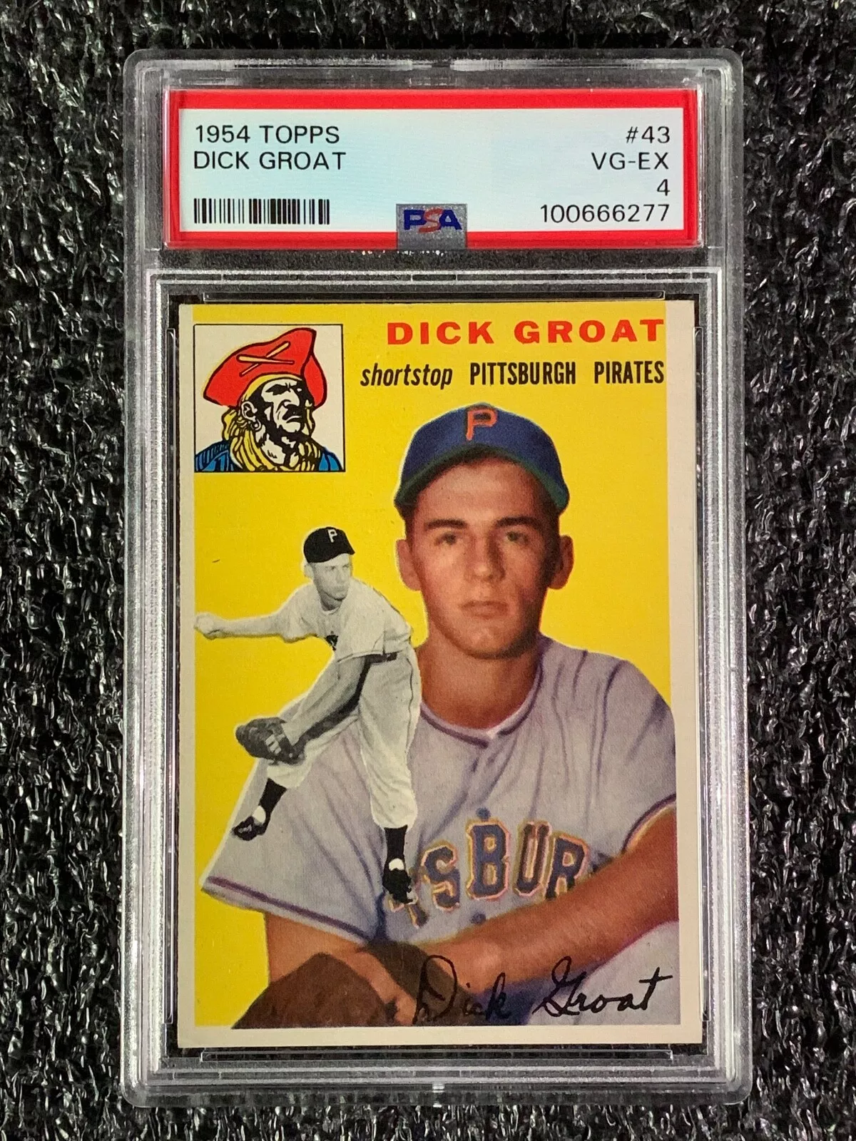 Dick Groat trading card