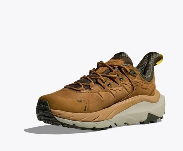 Men Hoka Boots Brown 44