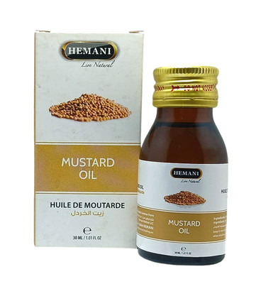 Hemani MUSTARD Oil, Natural Oil for Hair and Skin Care / زيت الخردل