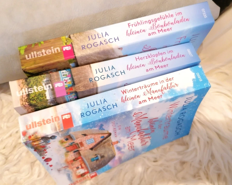 3 X Julia Rogasch Sylt Roman: Bonbonladen Frühlingsgefühle Herzklopfen Wintertr - Bild 2 von 4