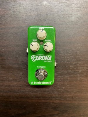 TC Electronic Corona Min Chor Gitarren Effektpedal Grün True Bypass Gebraucht