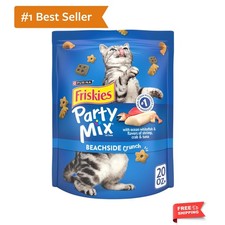 Purina Cat Treats, Party Mix Beachside Crunch - 20 oz. Pouch