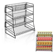 Espositore per Caramelle, Espositore per Snack, Organizzatore per Snack in Metallo per Conteggio