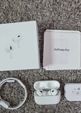 Apple AirPods Pro 2nd Generation with MagSafe Wireless Charging Case - White