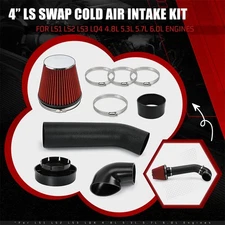 LS Swap Cold Air Intake For Camaro Chevelle LS1 LS2 LS3 LQ4 LQ9 LY6 4.8L 5.3L