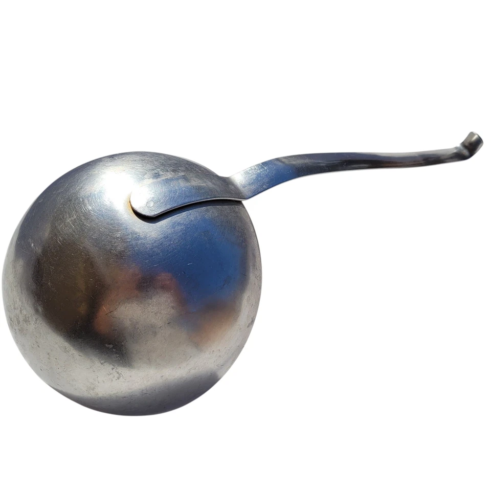 Cucharón Vollrath grande 72 oz acero inoxidable 5860 17" mango cocina chile sopa Foto 3 de 4