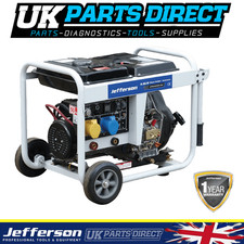 Jefferson 5.7 KVA / 180Amp Diesel Welder Generator with Electric Start