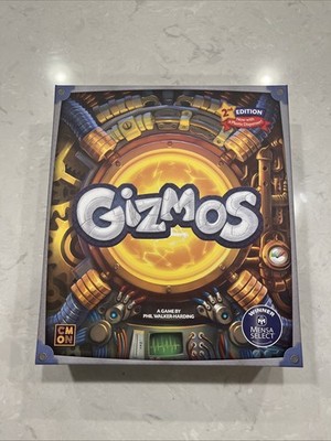 CMON Gizmos 2nd Edition Board Game | Science Strategy Game - READ