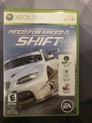 Need for Speed: Shift Xbox 360 Electronic Arts Manual Included