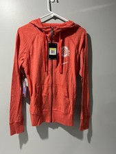 Nike Ohio State Full Zip Light Weight Hoodie Heathered Red Women  s Small
