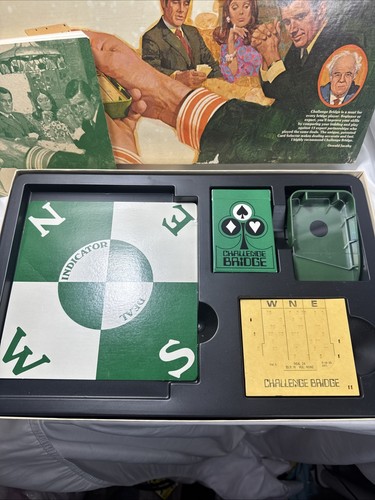Challenge Bridge A 3M Brand Vintage Game 1972 Complete Nice Condition - Picture 4 of 6