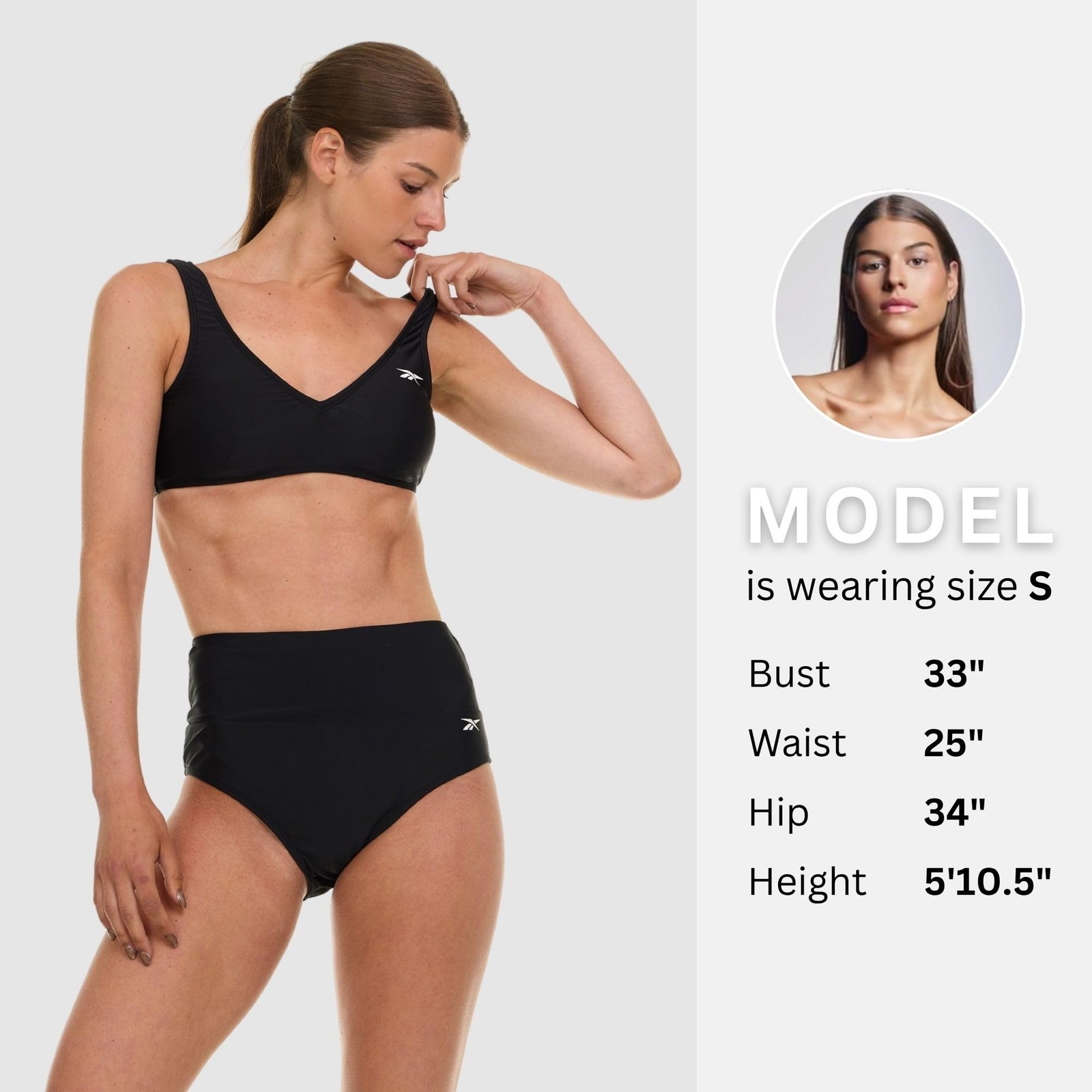 Bralette Bikini Sets for Women, High Waisted Bikini Bottoms, Womens Swimsuits... thumbnail 4