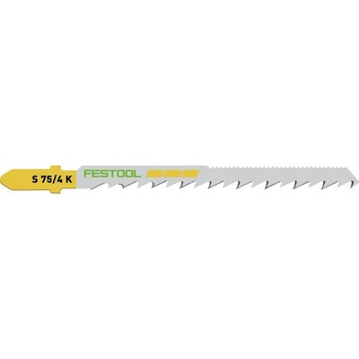 5er Multipack Festool 204265 Stichsägeblatt WOOD CURVES S 75/4 K/5 5 St.