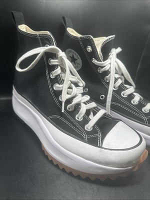 Converse Run Star Hike Hi Black Unisex M8.5 / W10 (166800C) High Top Athletic