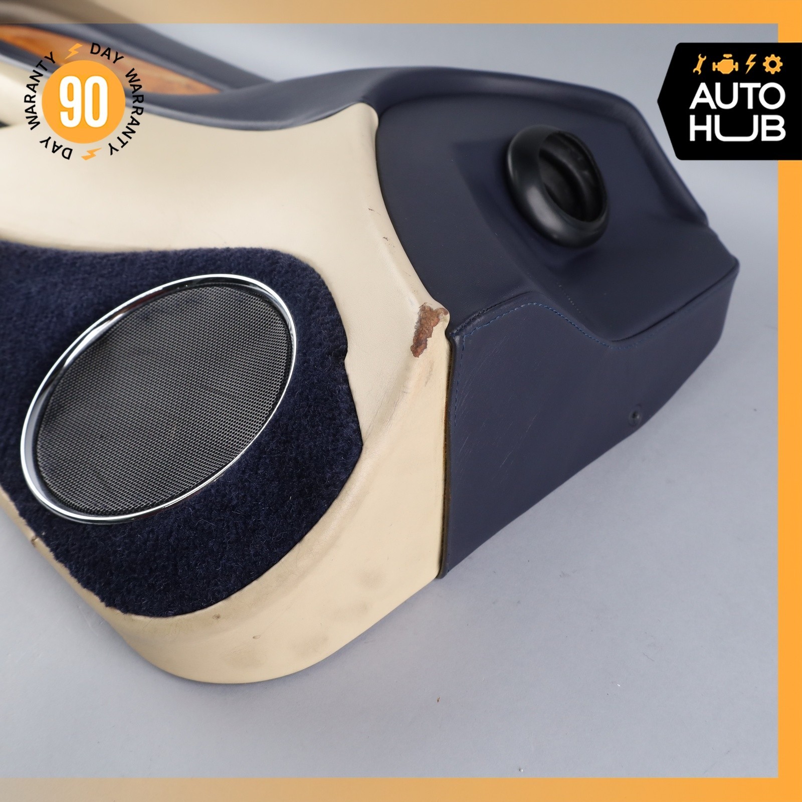 00-04 Aston Martin DB7 Vantage Front Left Driver Side Door Panel Blue OEM 38k